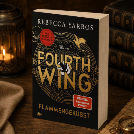 Fourth Wing - Flammengeküsst - Buchcover