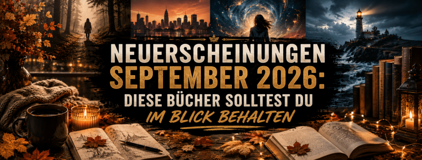 Neuerscheinungen September 2026 - Diese Bücher solltest du im Blick behalten