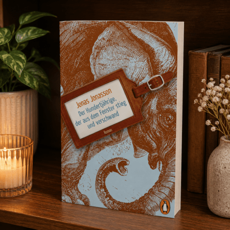 Der Hundertjährige der aus dem Fenster stieg und verschwand - Buchcover