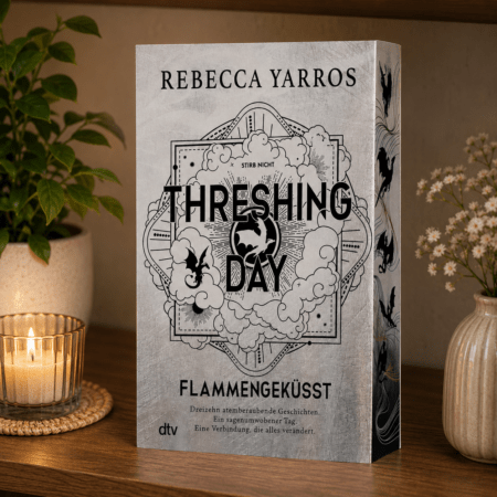Threshing Day - Flammengeküsst - Buchcover